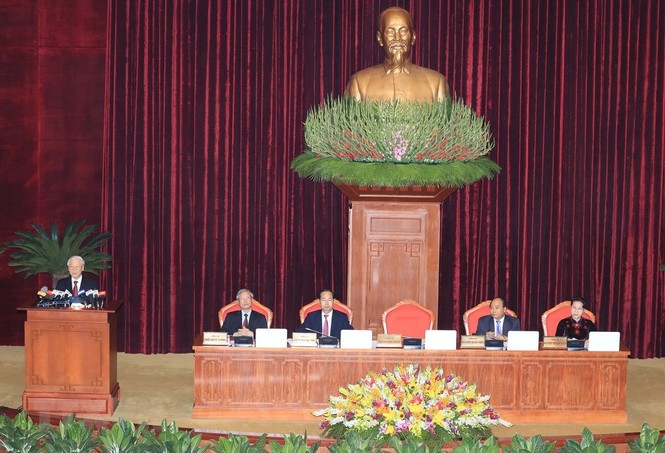 Toàn cảnh khai mạc Hội nghị Trung ương 7 - ảnh 8