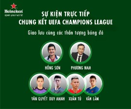Chia sẻ khoảnh khắc chung kết UEFA Champions League với Heineken - ảnh 1