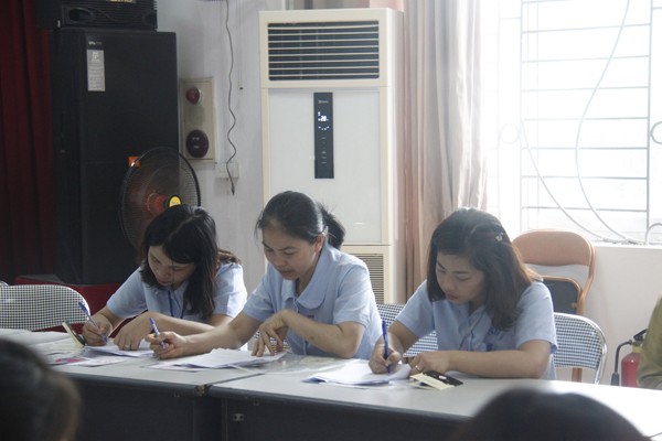 Thiết thực dự án nâng cao kiến thức chăm sóc sức khỏe nữ công nhân - ảnh 2