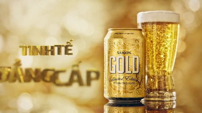 Bia Sài Gòn ra mắt dòng sản phẩm cấp cao mới Saigon Gold - ảnh 1