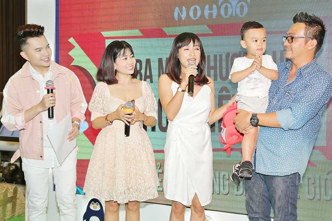 Gia đình Lê Bê La vui lễ cùng balo trẻ em thương hiệu Nohoo - ảnh 1