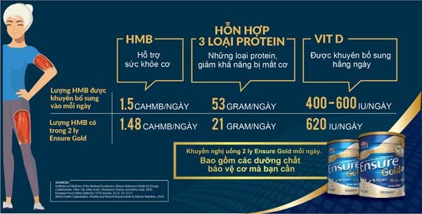 HMB - Dưỡng chất “vàng” giúp hỗ trợ sức khỏe cơ - ảnh 2