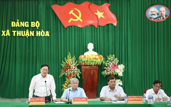 Ủy ban Dân tộc và NHCSXH khảo sát tín dụng chính sách tại Trà Vinh - ảnh 2