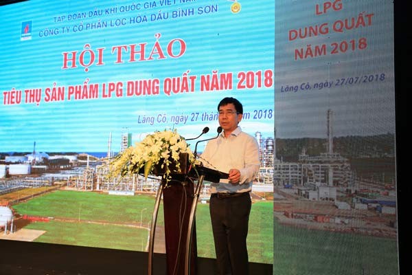 Đẩy mạnh tiêu thụ sản phẩm LPG của NMLD Dung Quất - ảnh 1