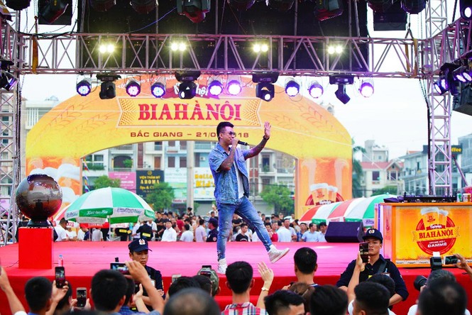 Ngày hội Bia Hà Nội tại Bắc Giang: 'Vui không khoảng cách' - ảnh 2