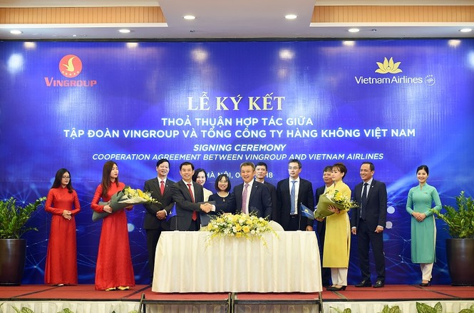 Vietnam Airlines – Vingroup ký thỏa thuận hợp tác - ảnh 1