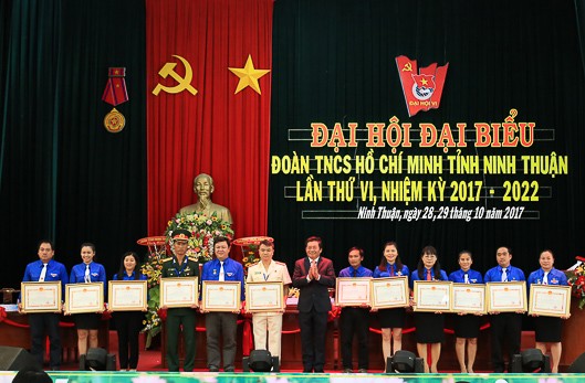 Anh Nguyễn Hữu Tuấn tái đắc cử Bí thư Tỉnh Đoàn Ninh Thuận - ảnh 1