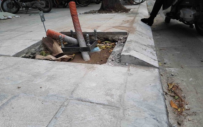 Vỉa hè lát đá tự nhiên tiền tỷ “uốn lượn mềm mại” - ảnh 12