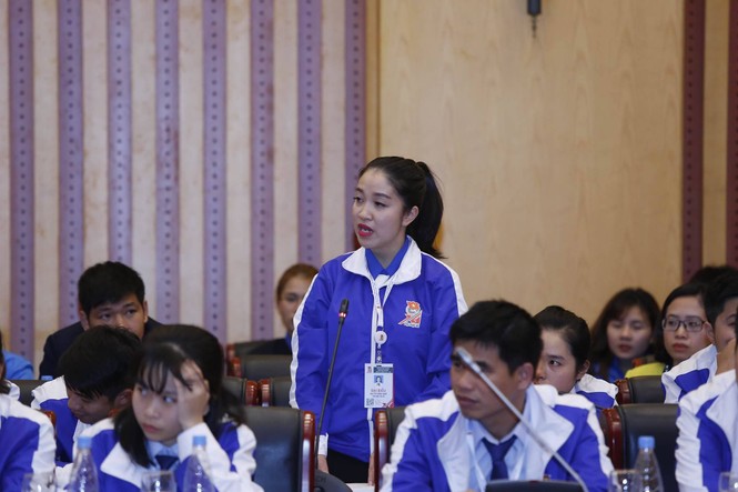 Thanh niên đối thoại với Bộ trưởng TN-MT - ảnh 1