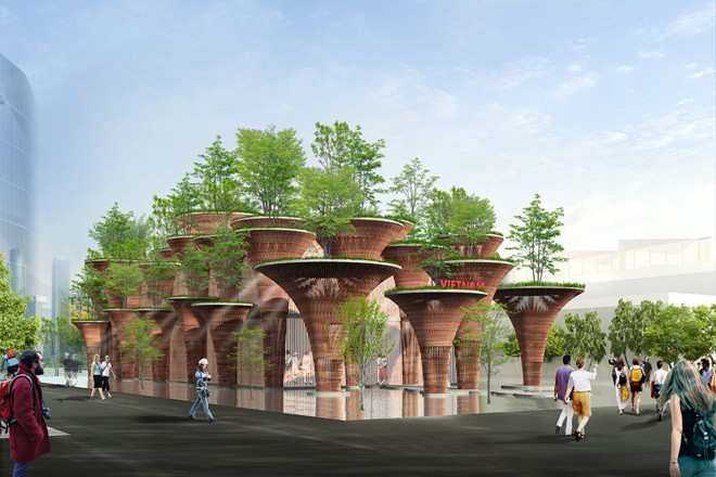 Thiết kế nhà độc đáo của Việt Nam ở Expo Milano - ảnh 1