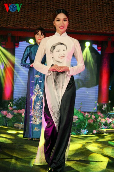 Ấn tượng đêm hội áo dài “Hương sắc Hà Nội” - ảnh 16