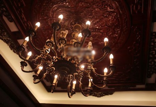 Nội thất gỗ ở biệt thự làng Việt kiều Châu Âu - ảnh 11