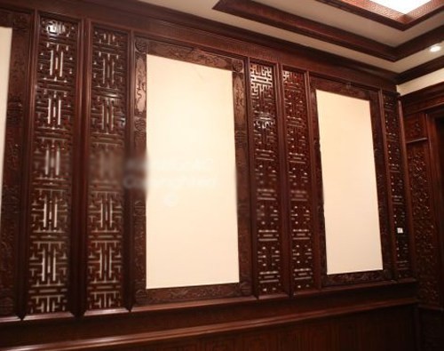 Nội thất gỗ ở biệt thự làng Việt kiều Châu Âu - ảnh 12