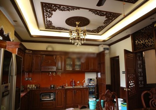Nội thất gỗ ở biệt thự làng Việt kiều Châu Âu - ảnh 6