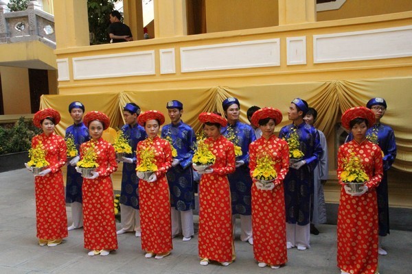 Ái nữ của bà chủ Tập đoàn Nam Cường làm lễ cưới tại chùa - ảnh 1