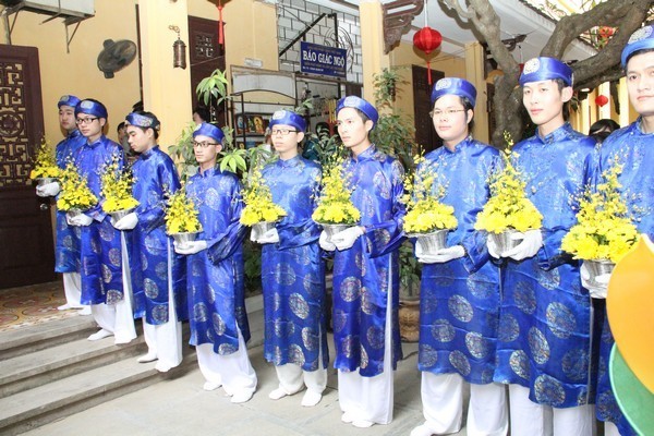 Ái nữ của bà chủ Tập đoàn Nam Cường làm lễ cưới tại chùa - ảnh 2