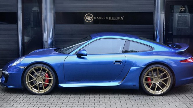 Xế độ Porsche 911 Carlex Design như phi thuyền - ảnh 1