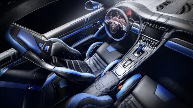 Xế độ Porsche 911 Carlex Design như phi thuyền - ảnh 4