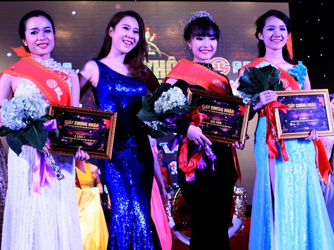 Hoa khôi sinh viên Hà Nội 2014 - ảnh 1