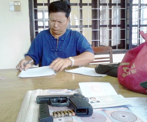 Phát hiện đối tượng vận chuyển vũ khí qua biên giới - ảnh 1