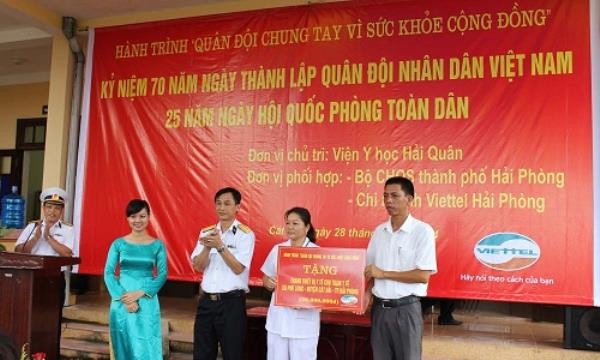 Khám sức khỏe miễn phí cho gần 70.000 người nghèo - ảnh 1