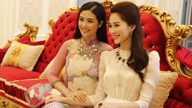 Thu Thảo hội ngộ Ngọc Hân tại quê nhà - ảnh 2