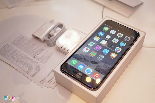Mở hộp iPhone 6 và 6 Plus chính hãng phiên bản Việt Nam - ảnh 5