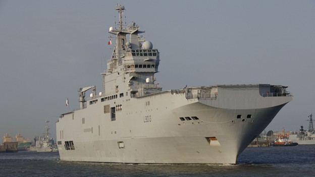 Pháp - Nga lình sình quanh chiến hạm Mistral - ảnh 1