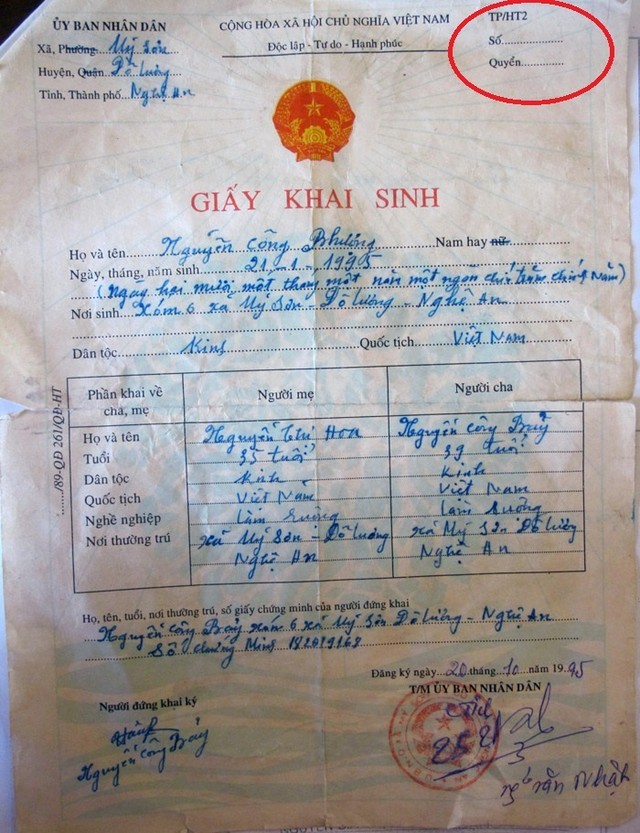 Cơ quan chức năng xác minh tuổi thật Công Phượng - ảnh 1