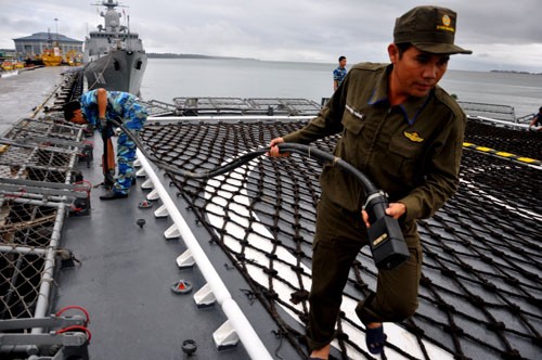 Trực thăng săn ngầm trên chiến hạm Đinh Tiên Hoàng - Lý Thái Tổ - ảnh 2