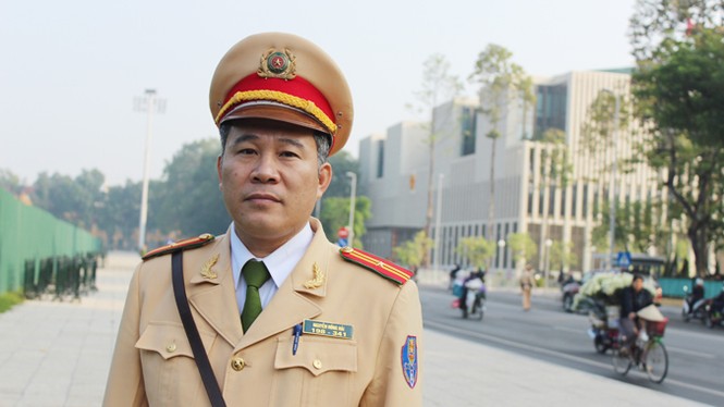 CSGT Hà Nội đảm bảo giao thông cho kỳ họp Quốc hội - ảnh 3