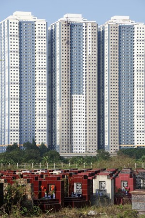 Những 'khu dân cư' của người sống và người chết giữa thủ đô - ảnh 4