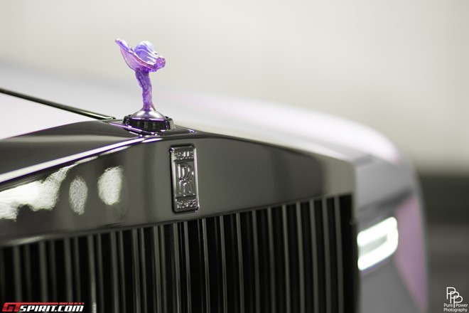 Rolls-Royce Phantom màu tím độc đáo - ảnh 13