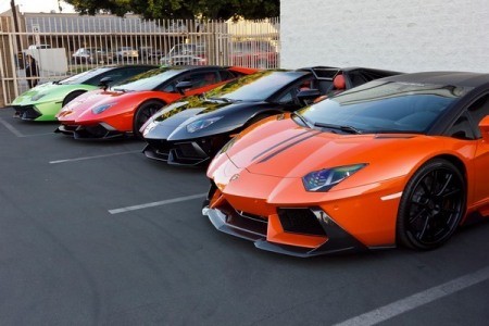 Lóa mắt với sắc màu Lamborghini dán mạ crôm - ảnh 17