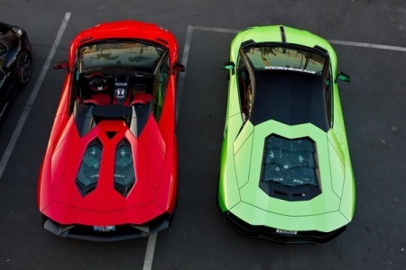 Lóa mắt với sắc màu Lamborghini dán mạ crôm - ảnh 8