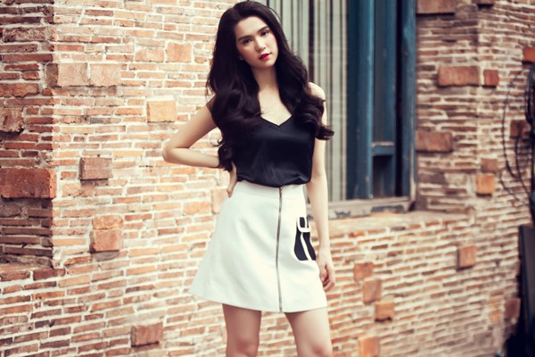 Ngọc Trinh gợi cảm trên phố - ảnh 5
