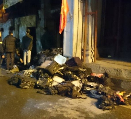 Hà Nội: Bà hỏa suýt “ghé thăm” đền Bà Kiệu - ảnh 1