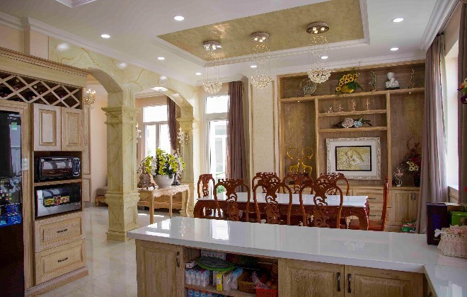 Ngắm biệt thự bán cổ điển của đại gia Sài Gòn - ảnh 4