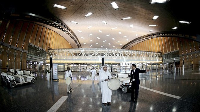 Hình ảnh bên trong sân bay xa xỉ ở Qatar - ảnh 1