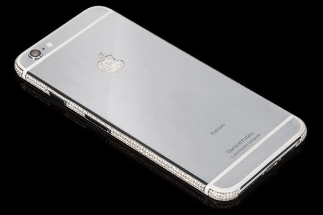 iPhone 6 mạ vàng, đính kim cương giá 3,5 triệu USD - ảnh 1