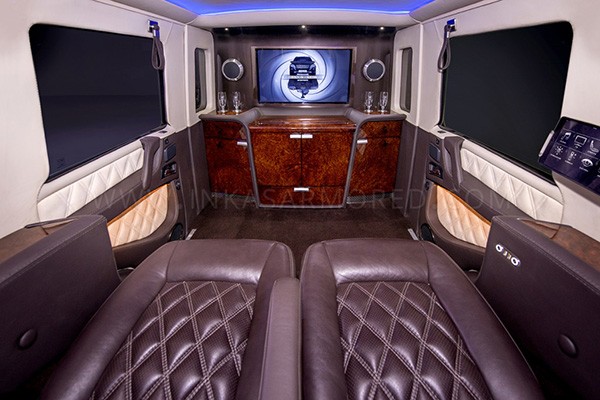 Mercedes G63 AMG độ bọc thép, lên ‘limo’ giá 1 triệu USD - ảnh 5