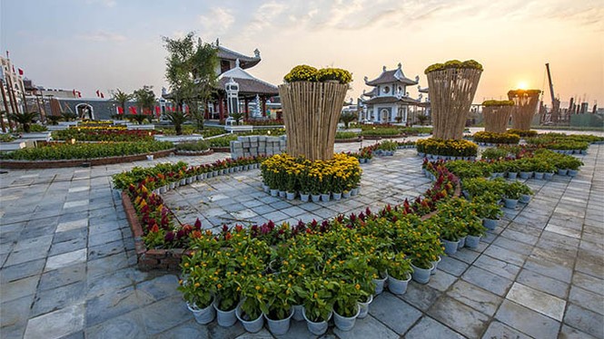 Thế giới sắc màu ở Lễ hội hoa xuân tại Công viên châu Á - ảnh 2