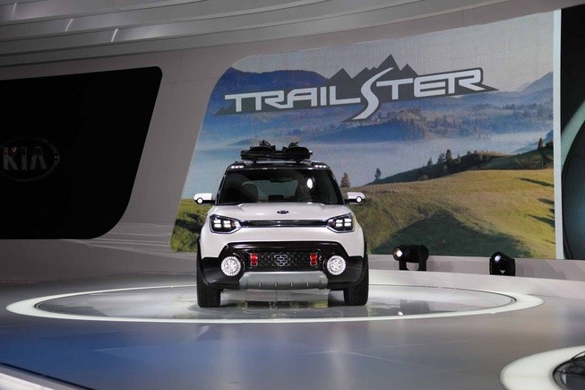 KIA khoe công nghệ với mẫu Trail'ster 4WD hybrid concept - ảnh 1