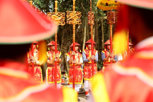 Hát Xoan cổ tại Hùng Vương tổ miếu - ảnh 12