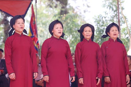 Hát Xoan cổ tại Hùng Vương tổ miếu - ảnh 14