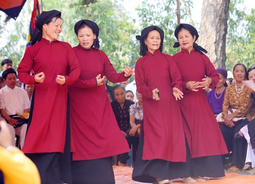Hát Xoan cổ tại Hùng Vương tổ miếu - ảnh 15