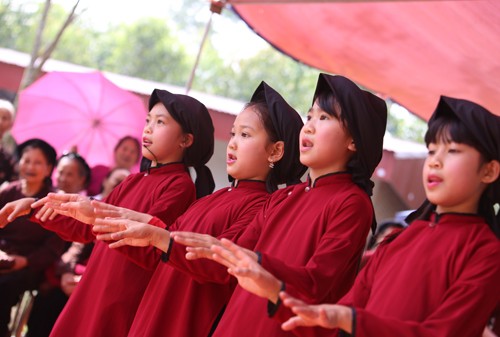Hát Xoan cổ tại Hùng Vương tổ miếu - ảnh 18