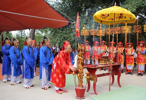 Hát Xoan cổ tại Hùng Vương tổ miếu - ảnh 1