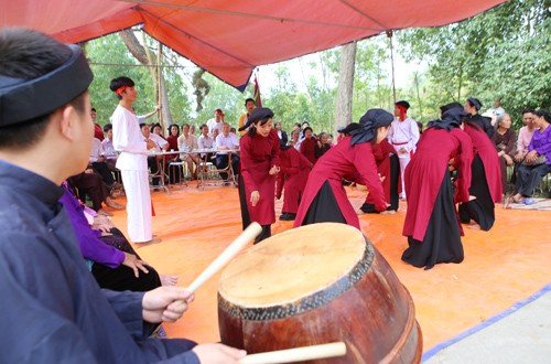 Hát Xoan cổ tại Hùng Vương tổ miếu - ảnh 20