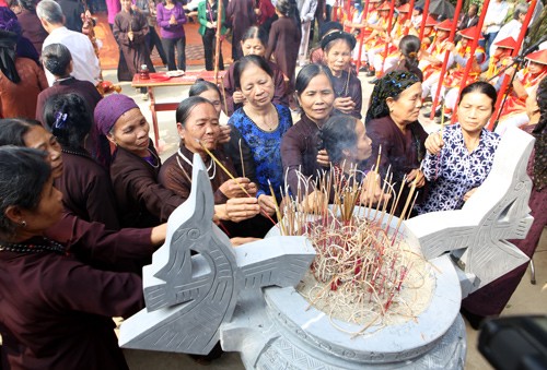 Hát Xoan cổ tại Hùng Vương tổ miếu - ảnh 22
